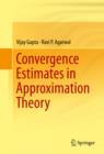 Image for Convergence estimates in approximation theory