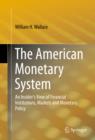 Image for American Monetary System: An Insider&#39;s View of Financial Institutions, Markets and Monetary Policy