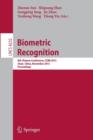 Image for Biometric Recognition : 8th Chinese Conference, CCBR 2013, Jinan, China, November 16-17, 2013, Proceedings
