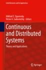 Image for Continuous and Distributed Systems : Theory and Applications
