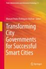 Image for Transforming city governments for successful smart cities