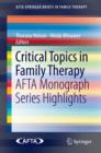 Image for Critical Topics in Family Therapy: AFTA Monograph Series Highlights