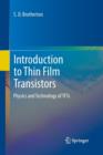 Image for Introduction to Thin Film Transistors