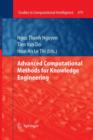 Image for Advanced Computational Methods for Knowledge Engineering