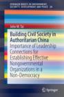 Image for Building Civil Society in Authoritarian China