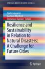 Image for Resilience and sustainability in relation to natural disasters  : a challenge for future cities