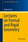 Image for Lectures on Formal and Rigid Geometry : 2105
