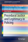 Image for Procedural Justice and Legitimacy in Policing