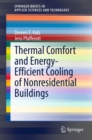 Image for Thermal comfort and energy-efficient cooling of nonresidential buildings