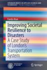 Image for Improving Societal Resilience to Disasters