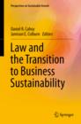 Image for Law and the Transition to Business Sustainability