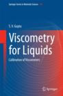 Image for Viscometry for Liquids