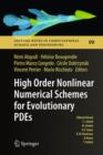 Image for High order nonlinear numerical schemes for evolutionary PDEs  : proceedings of the European workshop HONOM 2013, Bordeaux, France, March 18-22, 2013