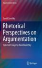 Image for Rhetorical perspectives on argumentation  : selected essays