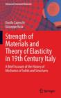 Image for Strength of Materials and Theory of Elasticity in 19th Century Italy