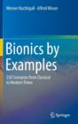 Image for Bionics by examples  : 250 scenarios from classical to modern times