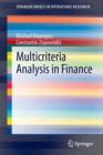 Image for Multicriteria Analysis in Finance