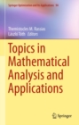 Image for Topics in Mathematical Analysis and Applications : 94