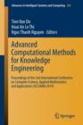 Image for Advanced computational methods for knowledge engineering  : proceedings of the 2nd International Conference on Computer Science, Applied Mathematics and Applications (ICCSAMA 2014)