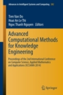 Image for Advanced computational methods for knowledge engineering: proceedings of the 2nd International Conference on Computer Science, Applied Mathematics and Applications (ICCSAMA 2014)