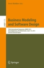 Image for Business Modeling and Software Design: Third International Symposium, BMSD 2013, Noordwijkerhout, The Netherlands, July 8-10, 2013, Revised Selected Papers