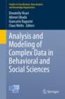 Image for Analysis and modeling of complex data in behavioral and social sciences