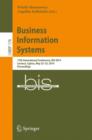 Image for Business Information Systems : 17th International Conference, BIS 2014, Larnaca, Cyprus, May 22-23, 2014, Proceedings