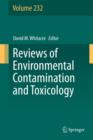 Image for Reviews of Environmental Contamination and Toxicology Volume 232