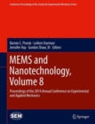 Image for MEMS and Nanotechnology, Volume 8