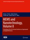 Image for Proceedings of the 2014 Annual Conference on Experimental and Applied Mechanics.: (MEMS and nanotechnology)