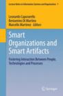 Image for Smart organizations and smart artifacts  : fostering interaction between people, technologies and processes