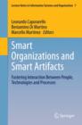 Image for Smart organizations and smart artifacts: fostering interaction between people, technologies and processes