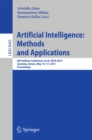 Image for Artificial Intelligence: Methods and Applications: 8th Hellenic Conference on AI, SETN 2014, Ioannina, Greece, May, 15-17, 2014, Proceedings : 8445