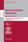 Image for Human-Computer Interaction. Applications and Services : 16th International Conference, HCI International 2014, Heraklion, Crete, Greece, June 22-27, 2014, Proceedings, Part III
