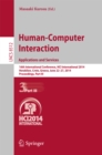 Image for Human-Computer InteractionApplications and Services: 16th International Conference, HCI International 2014, Heraklion, Crete, Greece, June 22-27, 2014, Proceedings, Part III