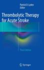 Image for Thrombolytic therapy for acute stroke