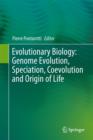 Image for Evolutionary biology  : genome evolution, speciation, coevolution and origin of life