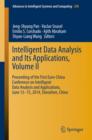 Image for Intelligent Data analysis and its Applications, Volume II