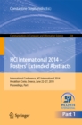 Image for HCI International 2014 - Posters&#39; Extended Abstracts: International Conference, HCI International 2014, Heraklion, Crete, June 22-27, 2014. Proceedings, Part I : 434-435
