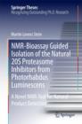 Image for NMR-bioassay guided isolation of the natural 20s proteasome inhibitors from photorhabdus luminescens: a novel NMR-tool for natural product detection