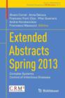Image for Extended Abstracts Spring 2013 : Complex Systems; Control of Infectious Diseases
