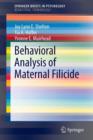 Image for Behavioral Analysis of Maternal Filicide