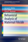 Image for Behavioral Analysis of Maternal Filicide