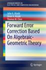 Image for Forward Error Correction Based On Algebraic-Geometric Theory