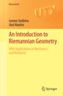 Image for Introduction to Riemannian Geometry: With Applications to Mechanics and Relativity