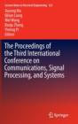 Image for The Proceedings of the Third International Conference on Communications, Signal Processing, and Systems