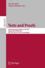 Image for Tests and Proofs : 8th International Conference, TAP 2014, Held as Part of STAF 2014, York, UK, July 24-25, 2014, Proceedings