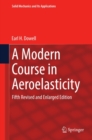 Image for A modern course in aeroelasticity