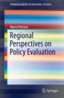 Image for Regional Perspectives on Policy Evaluation
