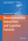 Image for Neurotransmitter Interactions and Cognitive Function : volume 6